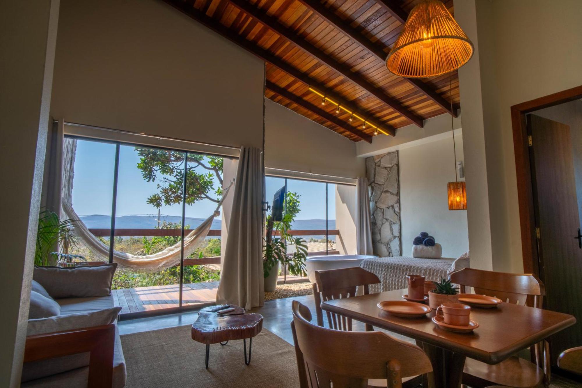 Lofts Lobo Guara Villa อัลโต ปาไรโซ เด โกยาส ภายนอก รูปภาพ