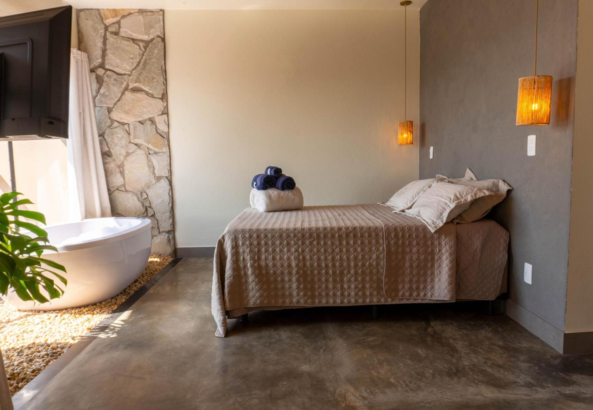 Lofts Lobo Guara Villa อัลโต ปาไรโซ เด โกยาส ภายนอก รูปภาพ