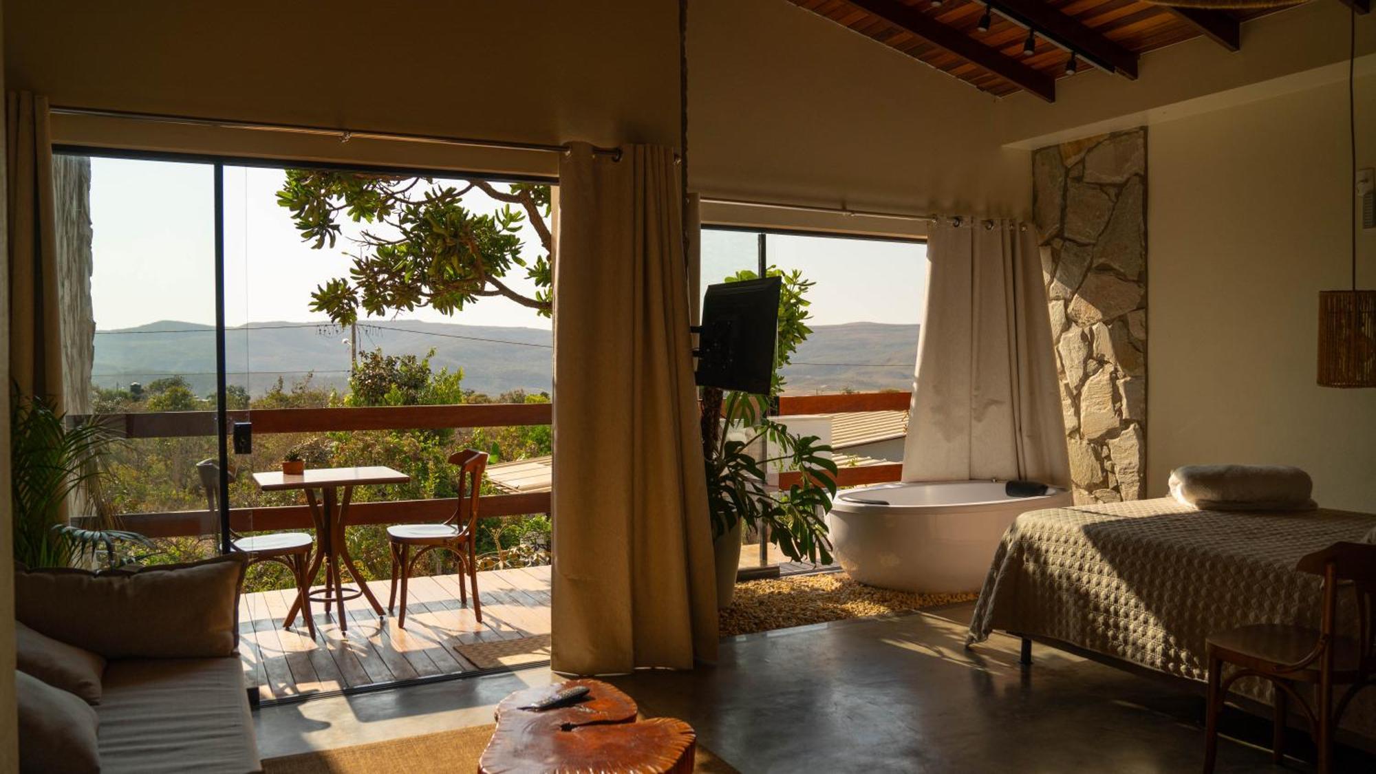 Lofts Lobo Guara Villa อัลโต ปาไรโซ เด โกยาส ภายนอก รูปภาพ
