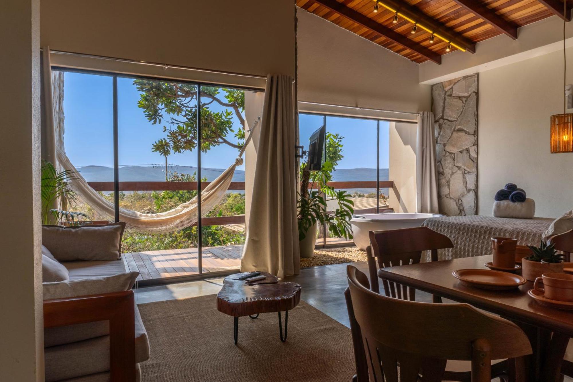 Lofts Lobo Guara Villa อัลโต ปาไรโซ เด โกยาส ภายนอก รูปภาพ