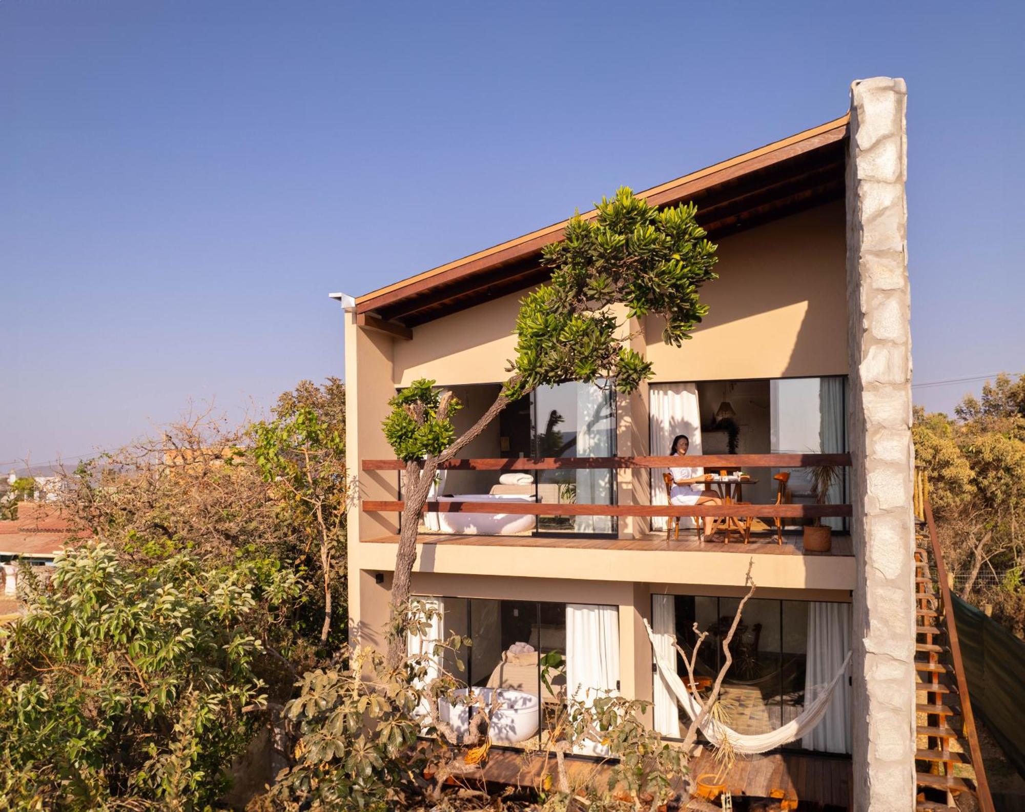 Lofts Lobo Guara Villa อัลโต ปาไรโซ เด โกยาส ภายนอก รูปภาพ