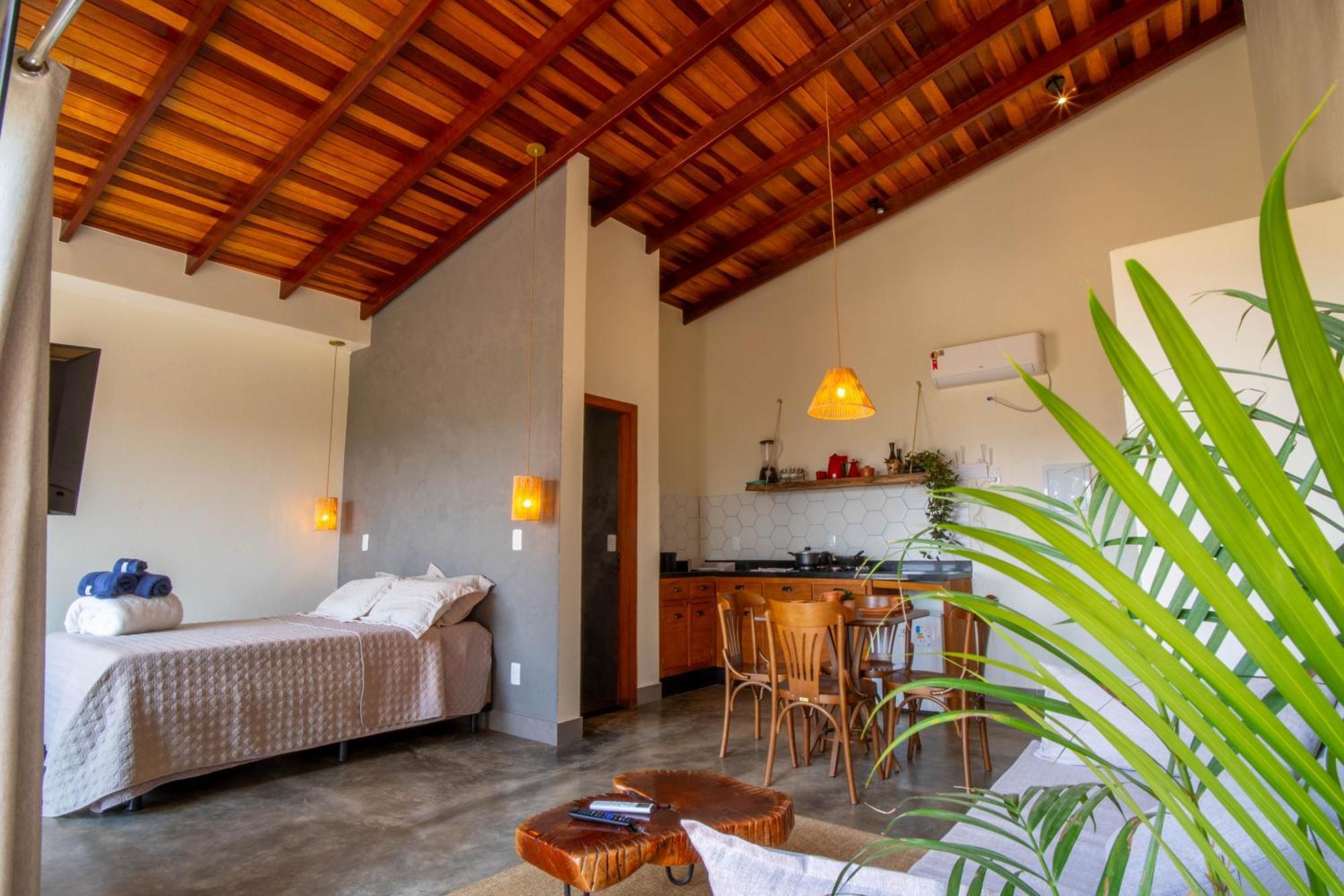 Lofts Lobo Guara Villa อัลโต ปาไรโซ เด โกยาส ภายนอก รูปภาพ