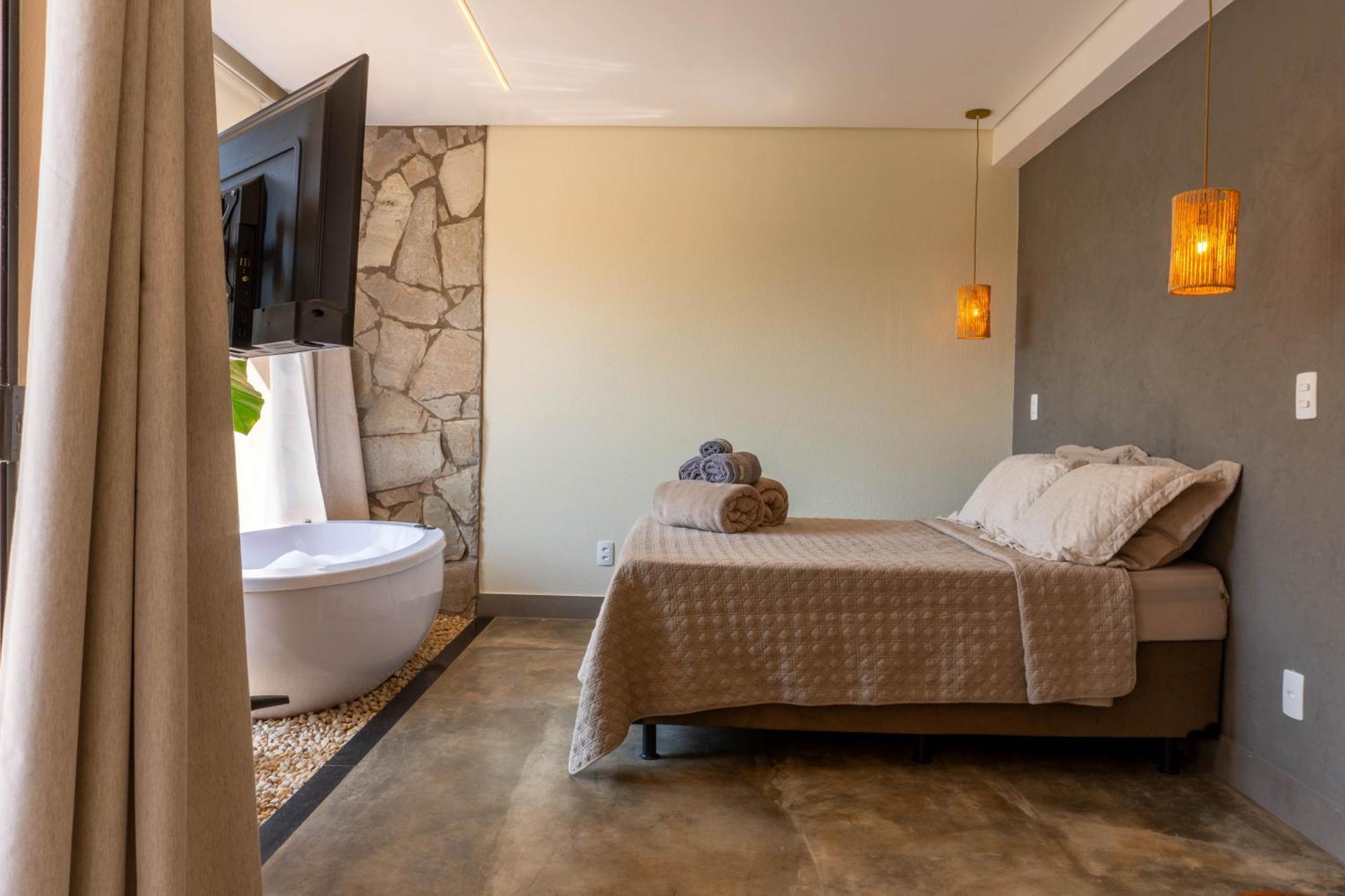 Lofts Lobo Guara Villa อัลโต ปาไรโซ เด โกยาส ภายนอก รูปภาพ
