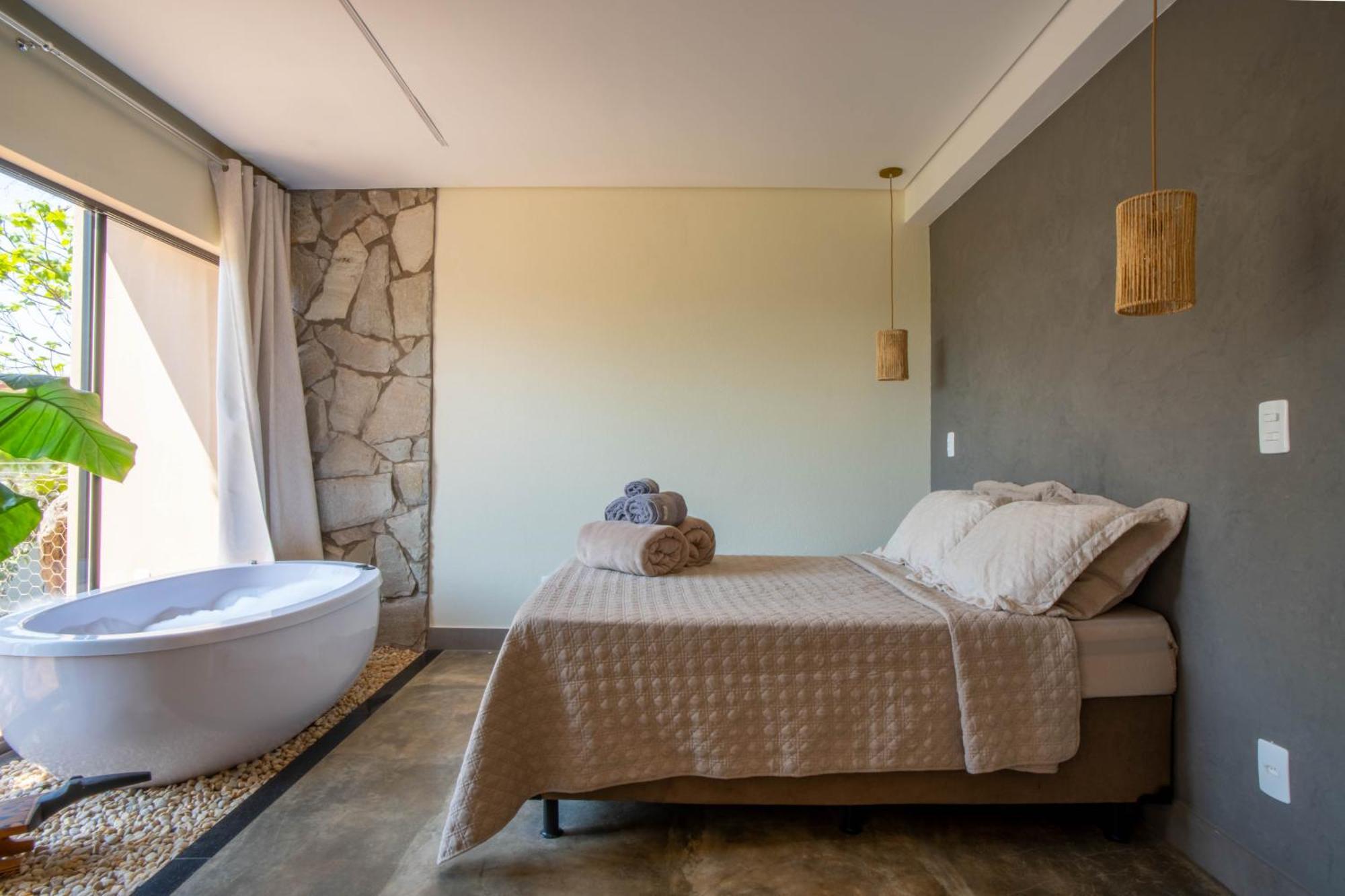 Lofts Lobo Guara Villa อัลโต ปาไรโซ เด โกยาส ภายนอก รูปภาพ